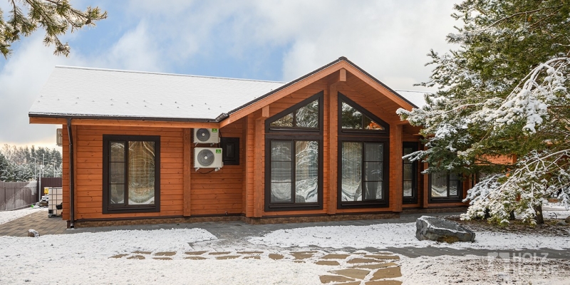 Дом из клееного бруса по проекту \"Лахти v2\" Фото 12